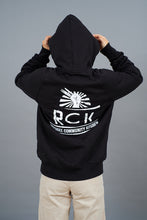 Load image into Gallery viewer, Refugee Community Kitchen Logo Hoodie - Black