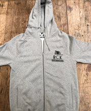 Load image into Gallery viewer, Refugee Community Kitchen Logo Zipped Hoodie
