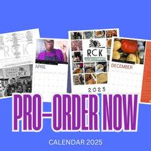 Load image into Gallery viewer, Refugee Community Kitchen 2025 Calendar