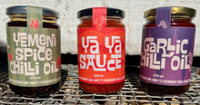 Load image into Gallery viewer, Sam Jones's legendary Three Chilli Sauce Collection IN STOCK
