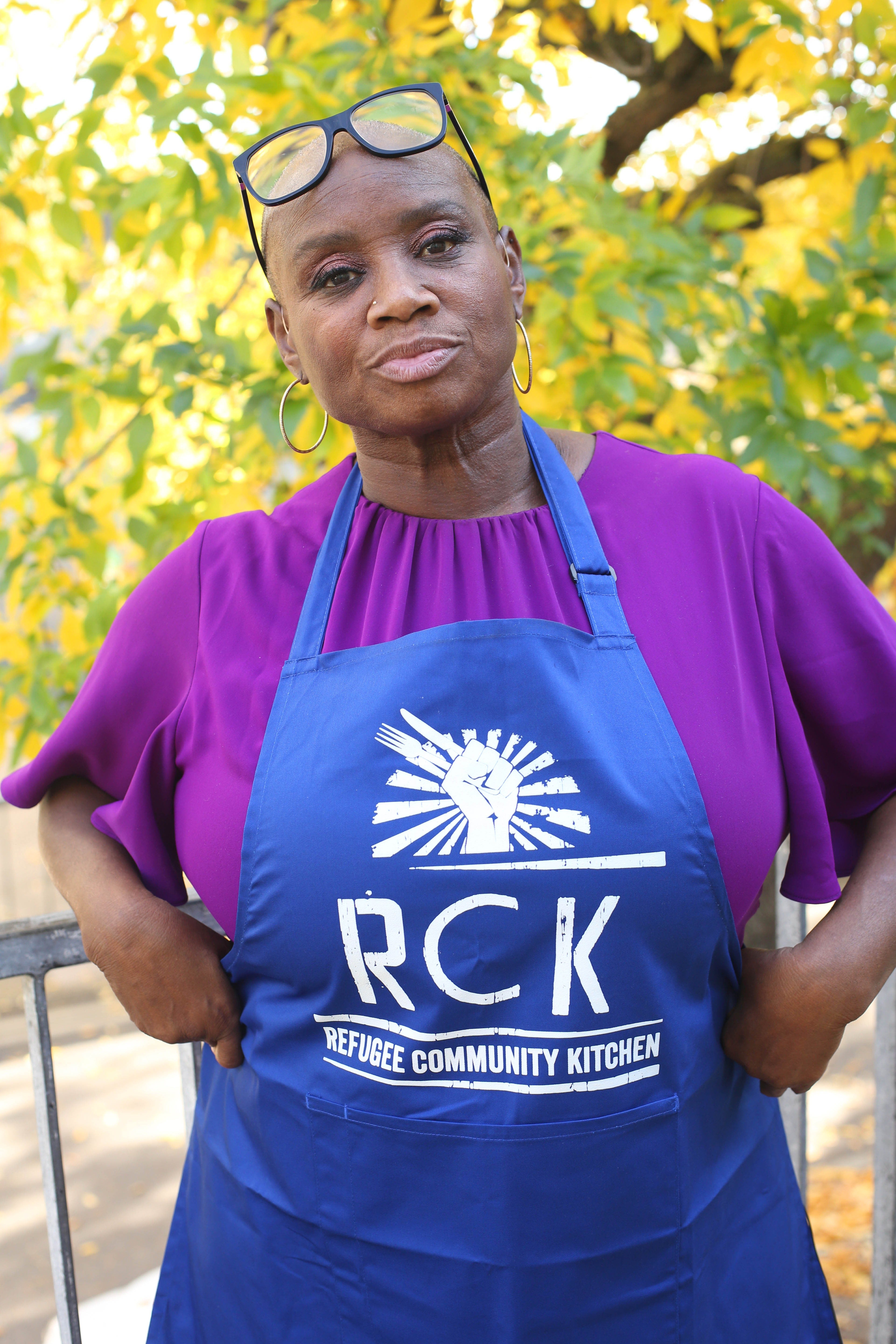 Refugee Community Kitchen Professional Chef Apron - Come in SEVEN wonderful colours