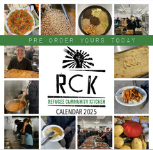 Load image into Gallery viewer, Refugee Community Kitchen 2025 Calendar