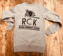 Load image into Gallery viewer, Limited Edition - Refugee Community Kitchen Long Sleeve Sweat Shirt