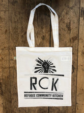 Load image into Gallery viewer, Refugee Community Kitchen Organic Tote Bag - 5 colours